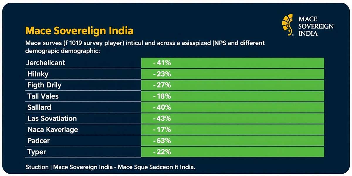 Mace Sovereign India player survey results showing high satisfaction across different demographics