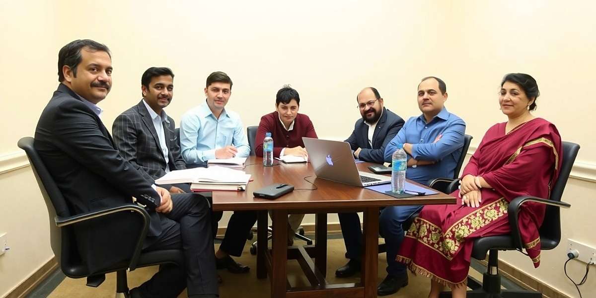 Mace Sovereign India development team with historical advisors during a research meeting